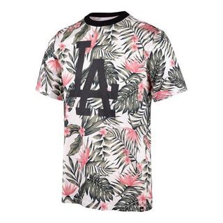 47 Brand Los Angeles Dodgers MLB Floral Print T-Shirt  