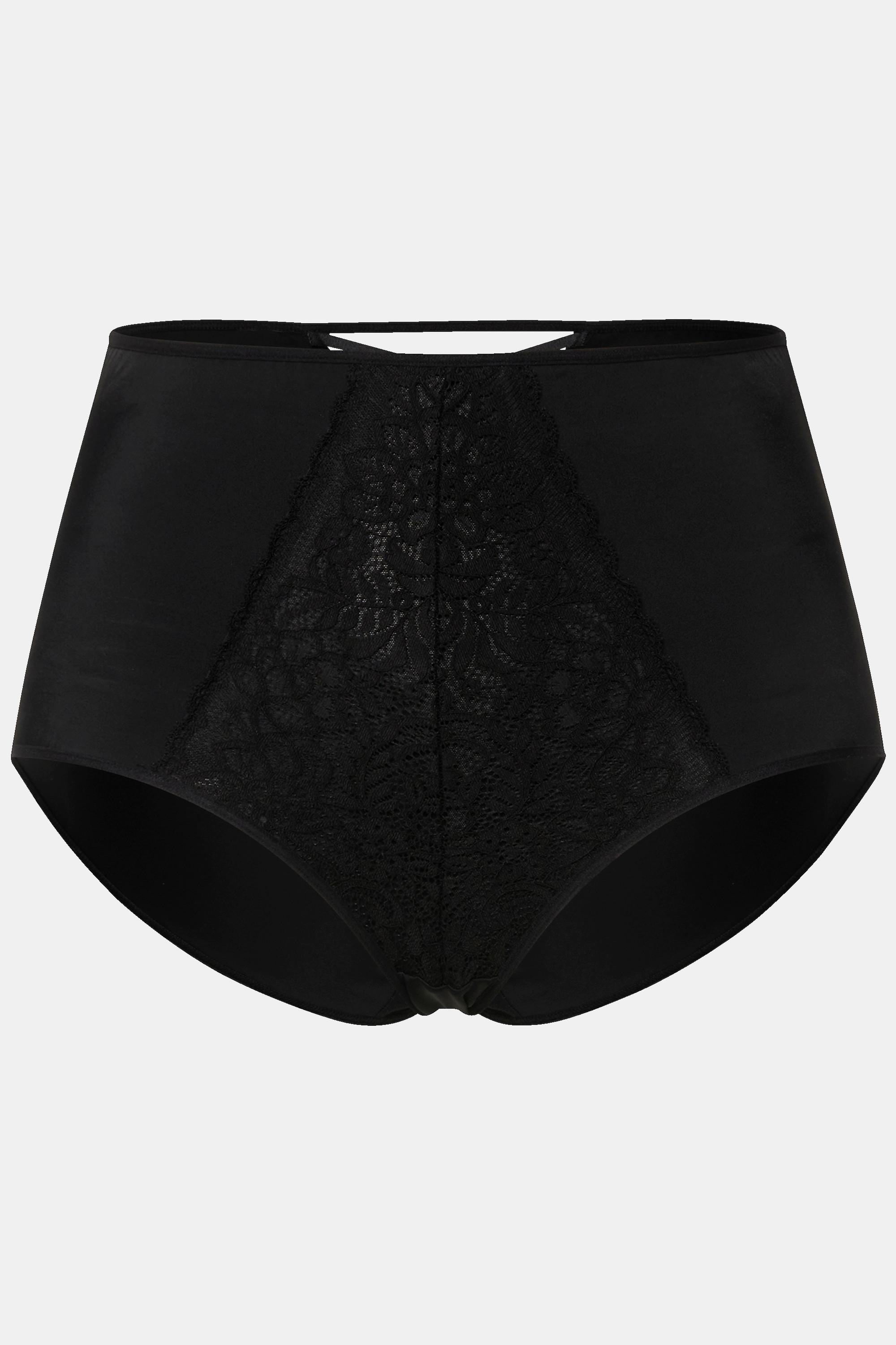 Ulla Popken  Maxislip, Spitzen-Einsatz, High Waist 