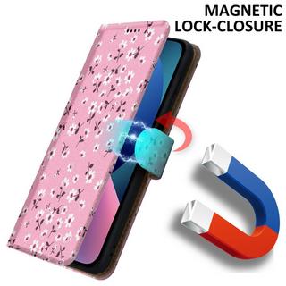 Cadorabo  Housse compatible avec Apple iPhone 13 MINI - Coque de protection avec fermeture magnétique, fonction de support et compartiment pour carte 