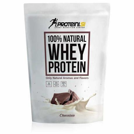 proteini  100% Natural Whey Protein Chocolate 500g 