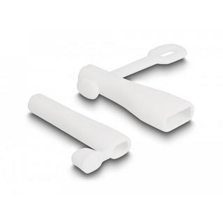 DeLock  Staubschutz für USB-A Stecker und Apple Lightning Stecker 
