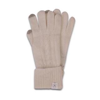 CASH-MERE.CH Kaschmir Zopfmuster Handschuhe  