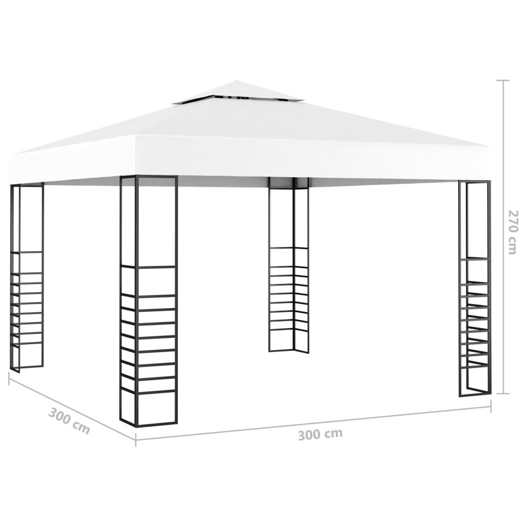 VidaXL gazebo Tessuto  