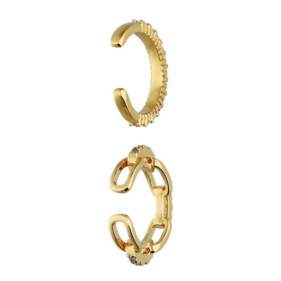 SIX  Ensemble de bagues d’oreille 