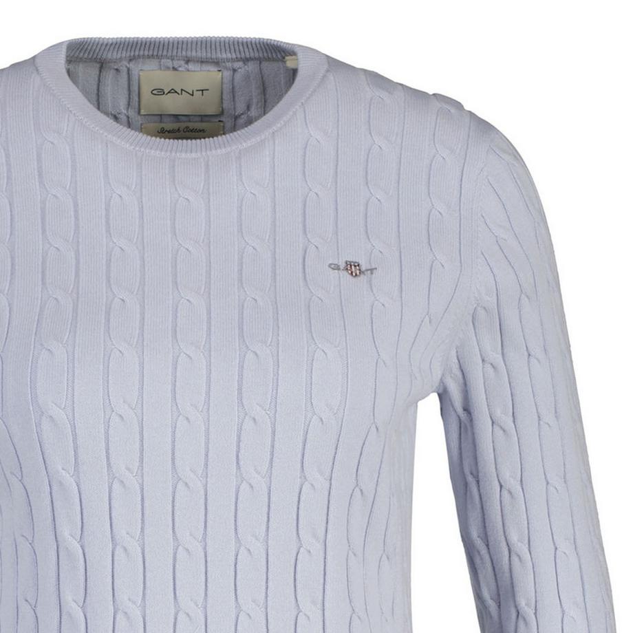 GANT Pull en tricot motif torsadé Conforme à la silhouette  
