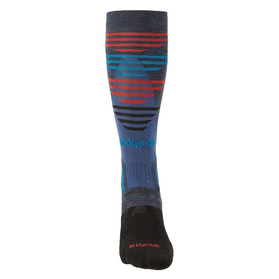 Bridgedale  1 Paio Calzini Lunghi Uomo in Lana Merino Resistenti al Ginocchio 