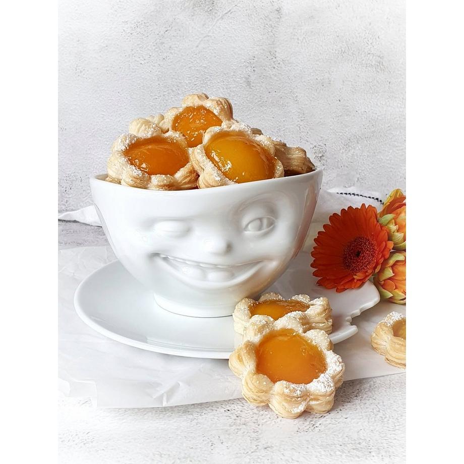 58products FiftyEight Schale zwinkernd 500 ml, safran innen  