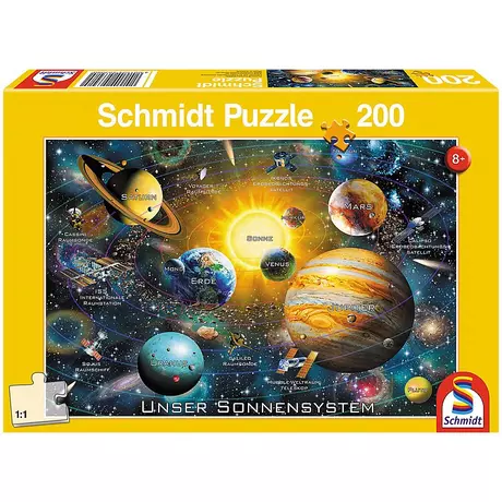 Schmidt  Puzzle Solarsystem (200Teile) 
