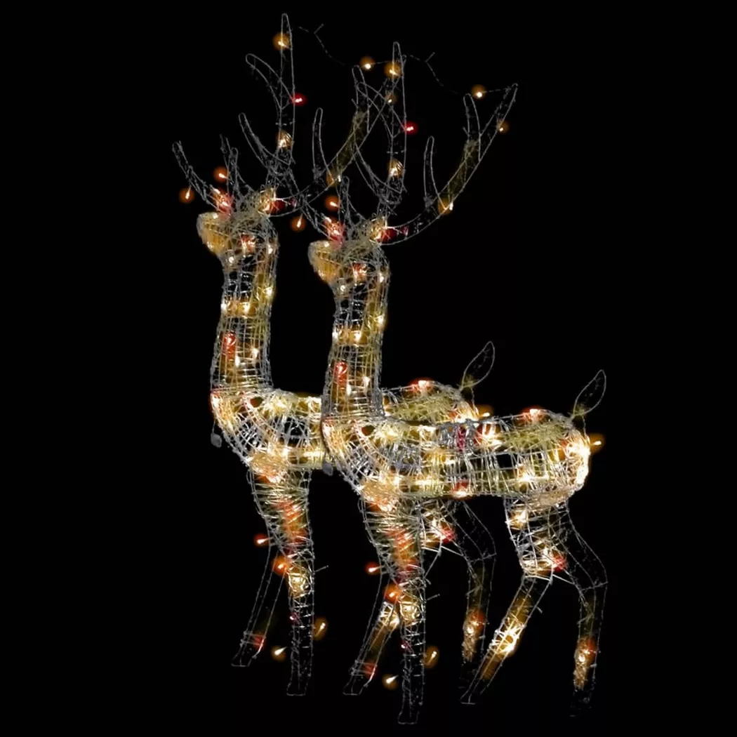 VidaXL - Décoration de noël de renne, One Size, Multicolor