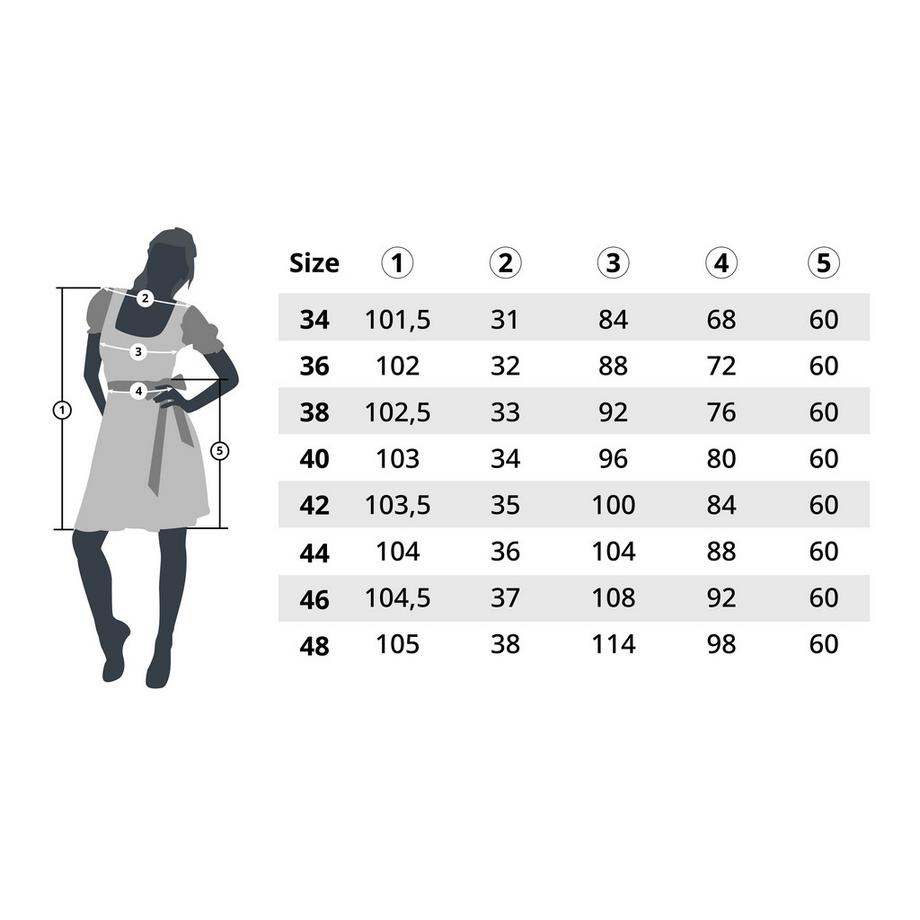 Tectake  Mini-dirndl ELENA 