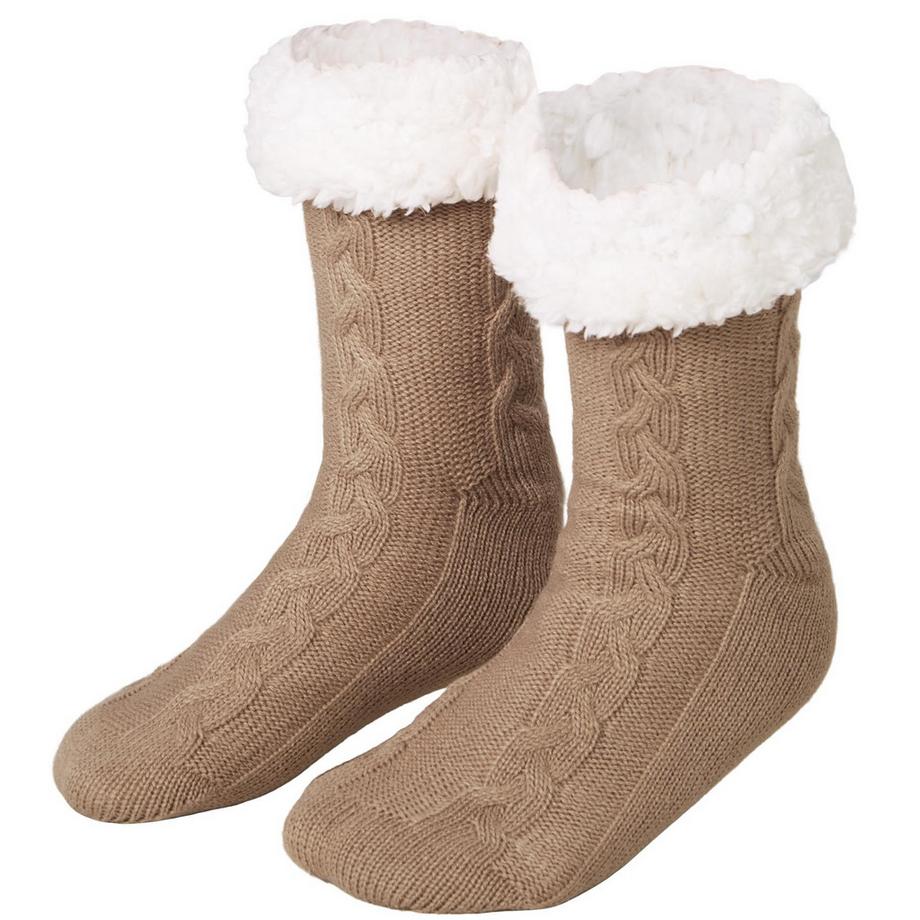 Tectake  Kuschelsocken mit Muster 