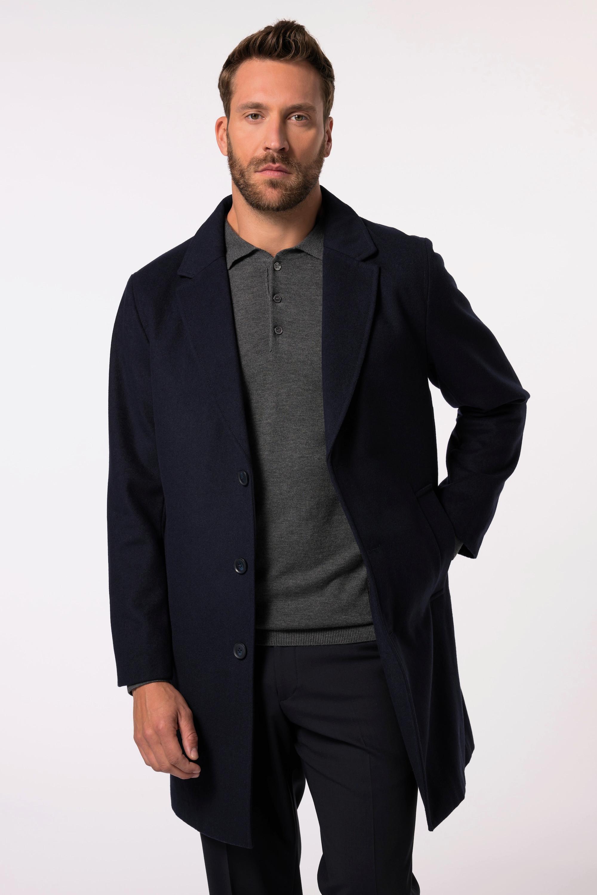 JP1880 Wollmix Mantel Reverskragen  