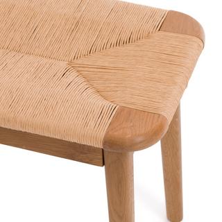 La Redoute Intérieurs Banc chêne massif et tressage  