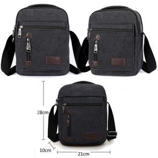 Only-bags.store Kleine Canvas Vintage Umhängetasche  