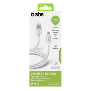 SBS  Cavo dati in silicone 1 m - Connettori USB a USB-C 