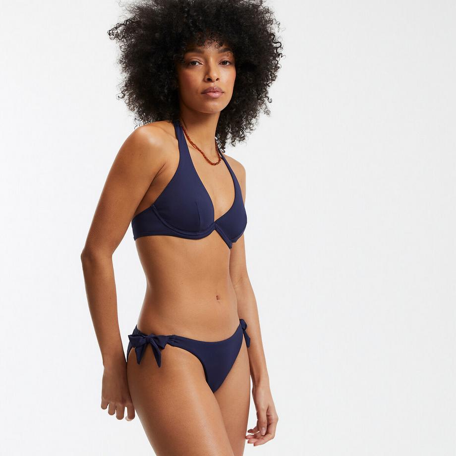 La Redoute Collections Bas de Maillot de Bain Taille Haute Liens Latéraux Réglables  