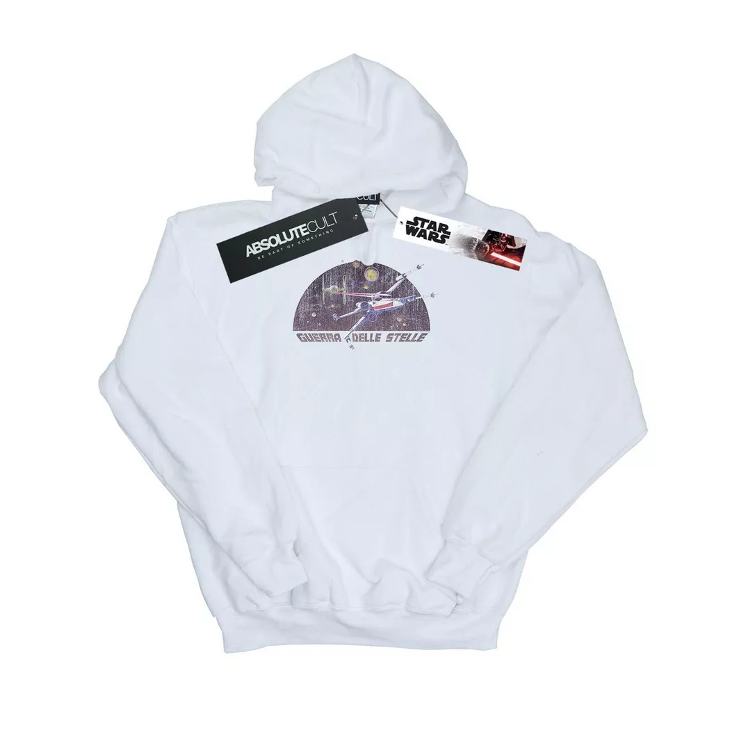 STAR WARS - XWing Kapuzenpullover, für Herren, Weiss, Größe XL