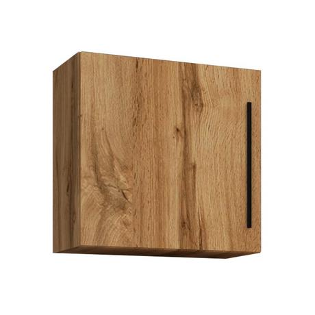 VCM Holzregal hängend | platzsparendes Regal | Maße: H. 50 x B. 50 x T. 30 cm | Elegantes Regal hängend | Aufbewahrungsregal | Bücherregal | Wandboard -  