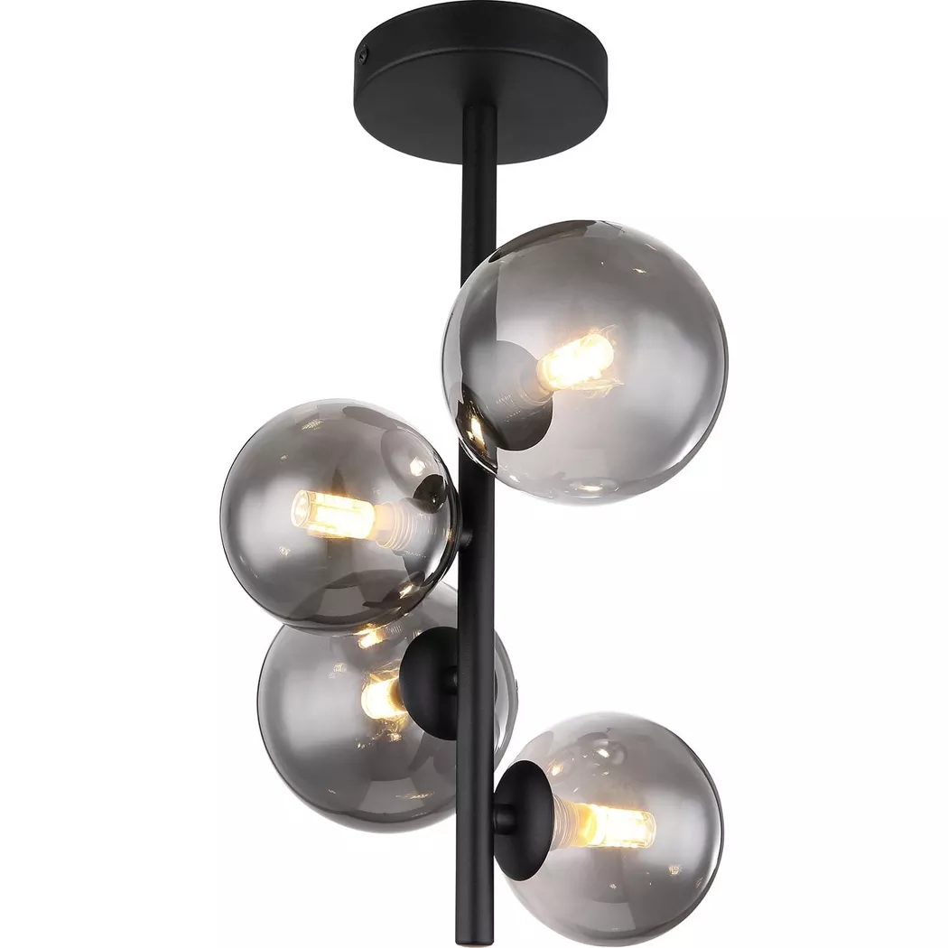 mutoni – Deckenleuchte Riha Metall matt 4xG9 LED, One Size, Multicolor