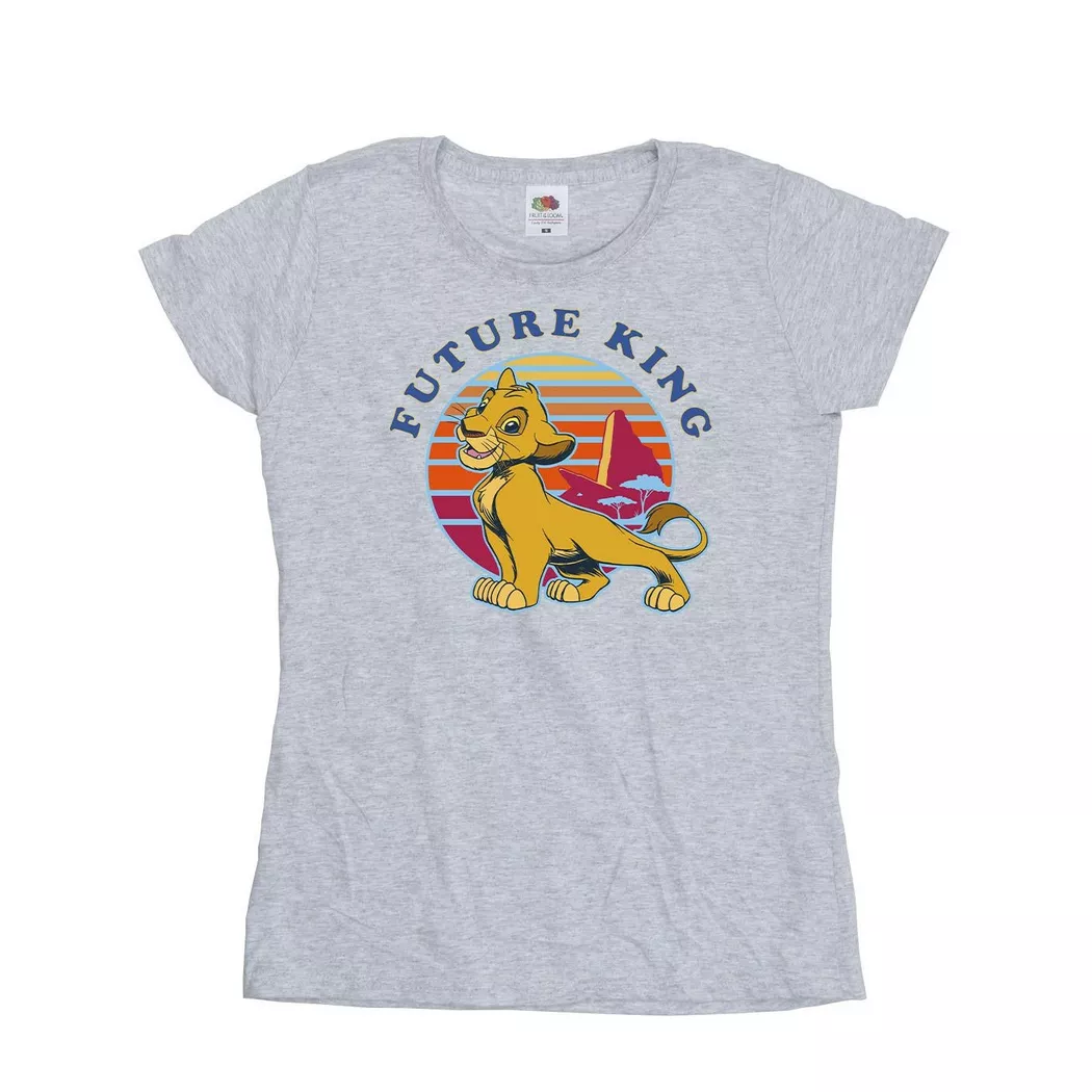 Disney - The Lion King Future King TShirt, für Damen, Grau, Größe XXL