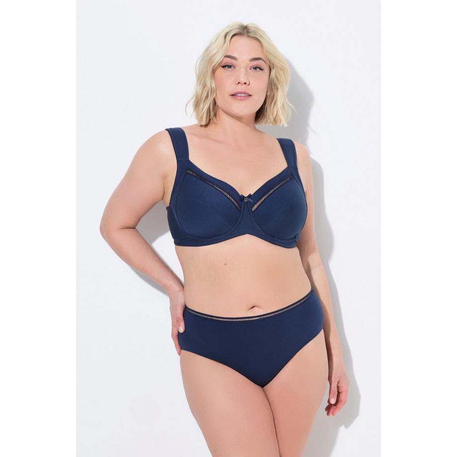 Ulla Popken Bügel-BH Soft Cups Spitzenband  