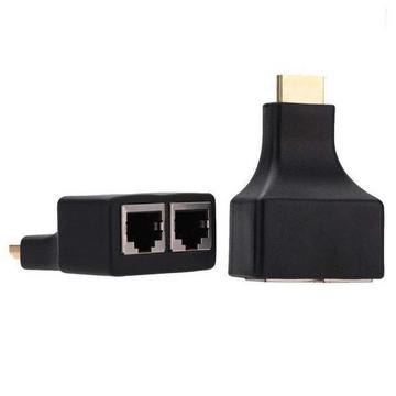 2x Extendeur double port HDMI vers RJ45 jusqu'à 30m