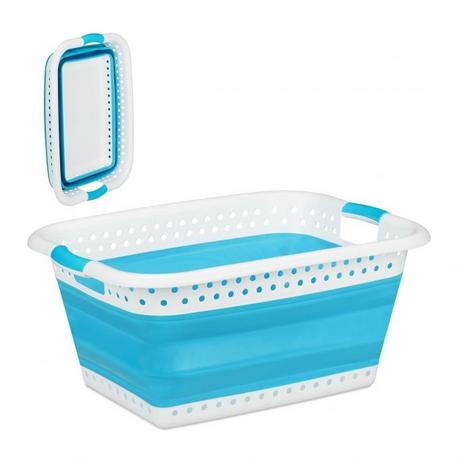 B2X Panier à linge pliable  