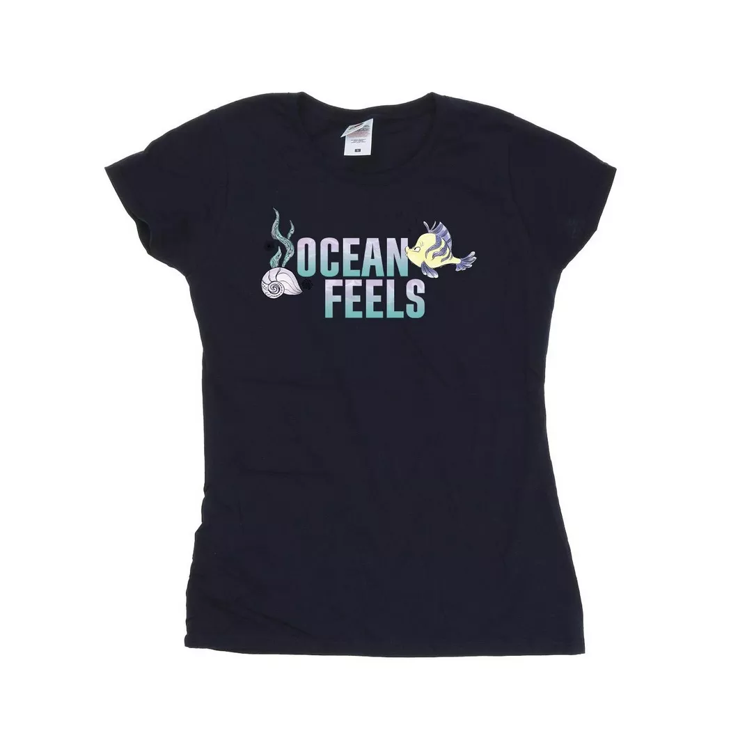 Disney - The Little Mermaid TShirt, für Damen, Marine, Größe L