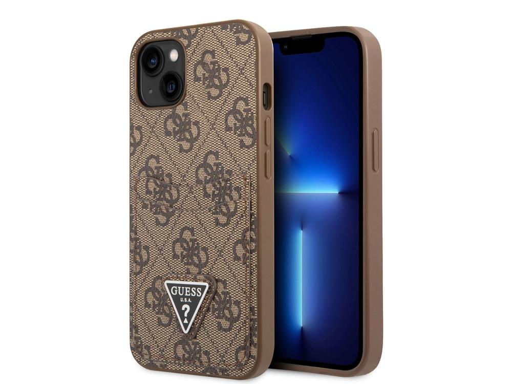 GUESS  Coque pour iPhone 14 PU 4G Porte-cartes 