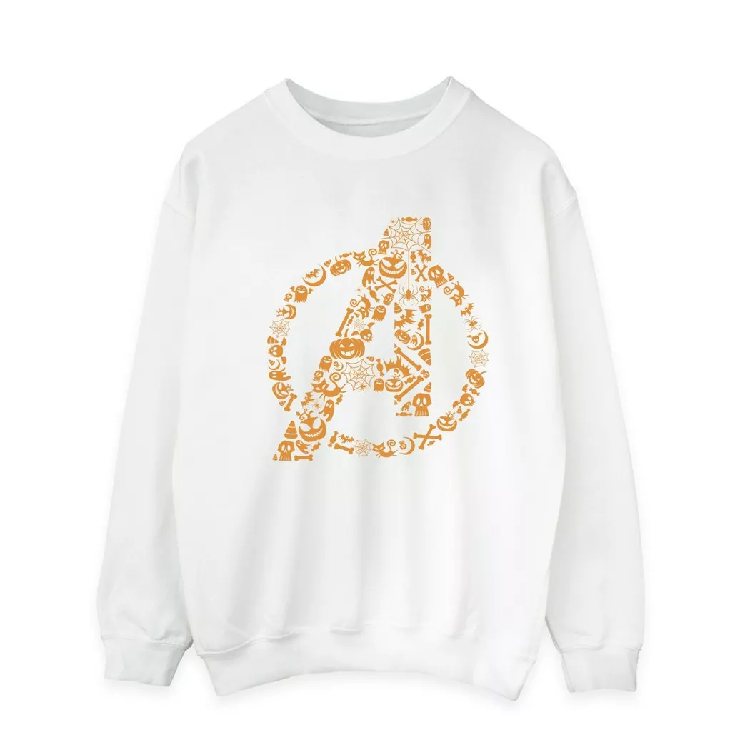 MARVEL - Avengers Halloween Sweatshirt, für Herren, Weiss, Größe XL