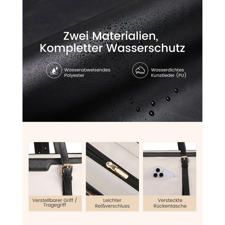 Only-bags.store Borsa Tote Grande per Laptop 15,6 Pollici  