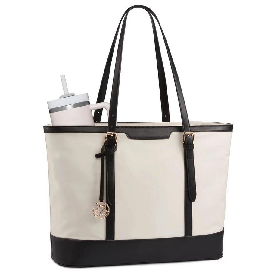 Große Handtasche Einkaufstasche Arbeitstasche Laptoptasche 15,6 Zoll Lehrertasche Aktentasche