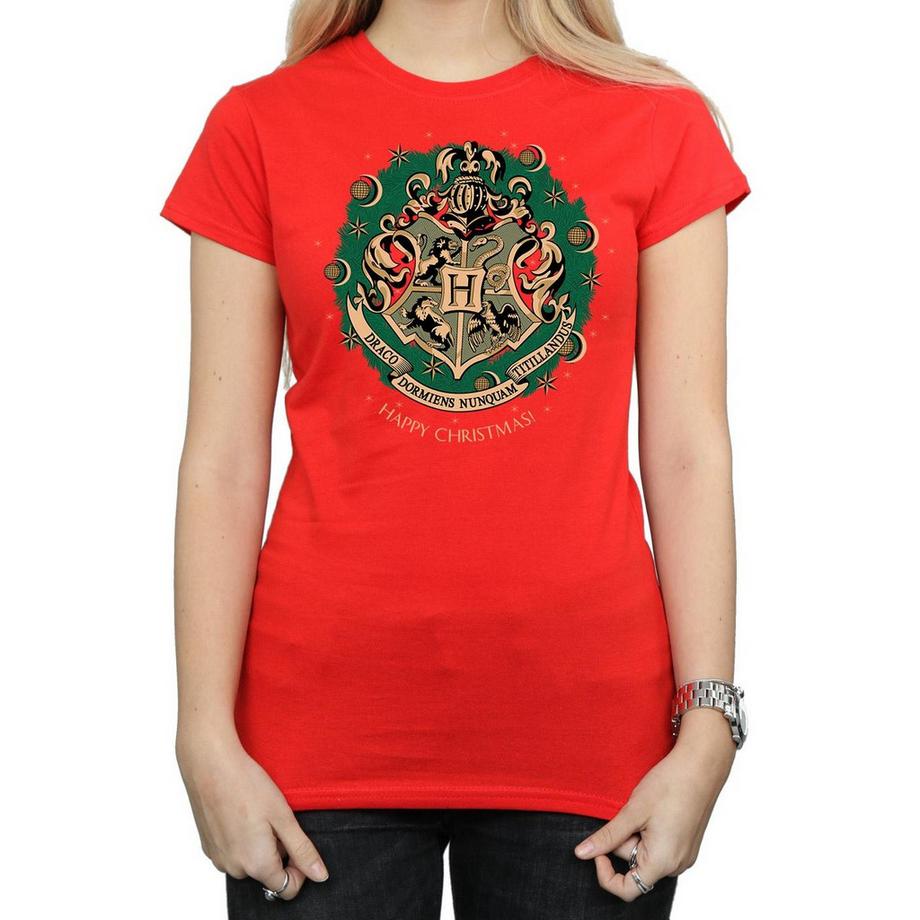 Harry Potter Hogwarts Christmas T-Shirt  