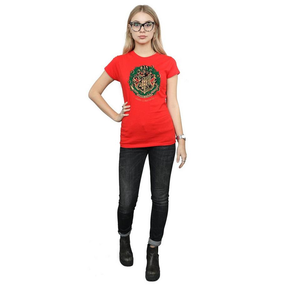 Harry Potter Hogwarts Christmas T-Shirt  