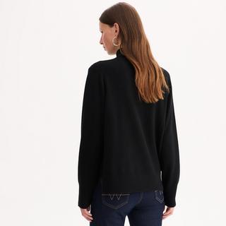 La Redoute Collections Pull Cachemire Col Roulé Maille Fine  