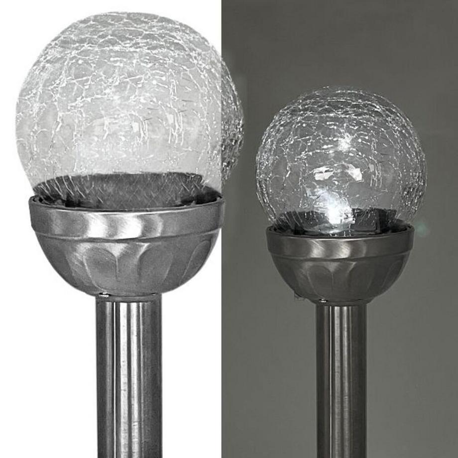 KynastGarden Lampada solare a sfera in vetro Kynast LED Ø 8 cm  