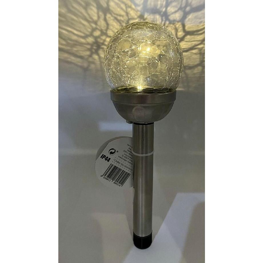 KynastGarden Lampada solare a sfera in vetro Kynast LED Ø 8 cm  