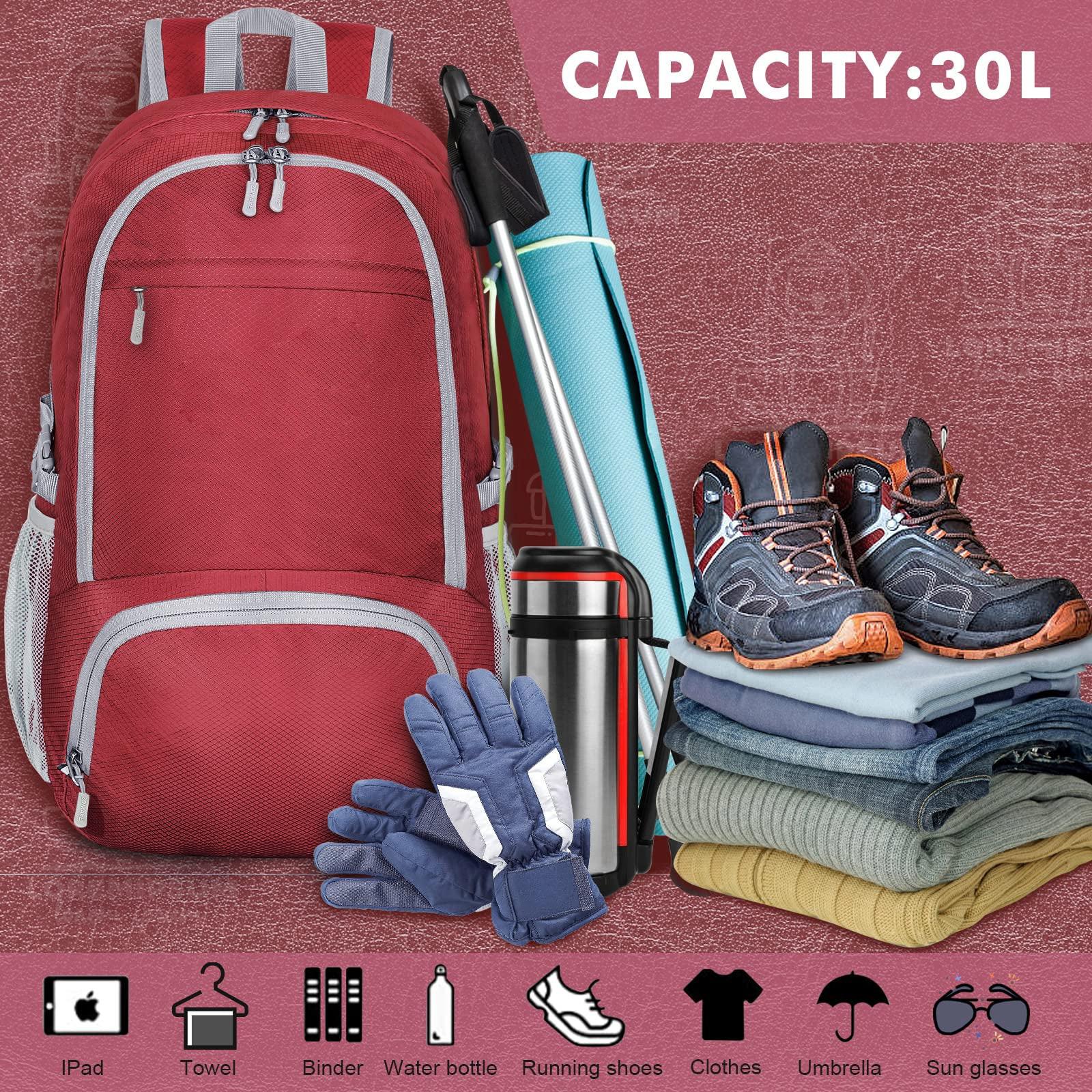 Only-bags.store Zaino da trekking leggero pieghevole impermeabile  