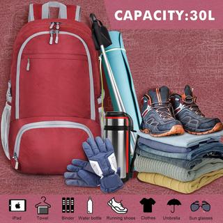 Only-bags.store Lightweight Foldable Backpack - Packable Backpacks ,Small Foldable Backpacks Hiking Backpack Waterproof  