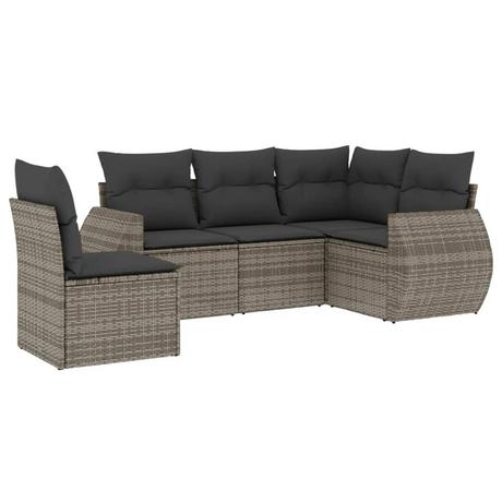 VidaXL Garten sofagarnitur poly-rattan  