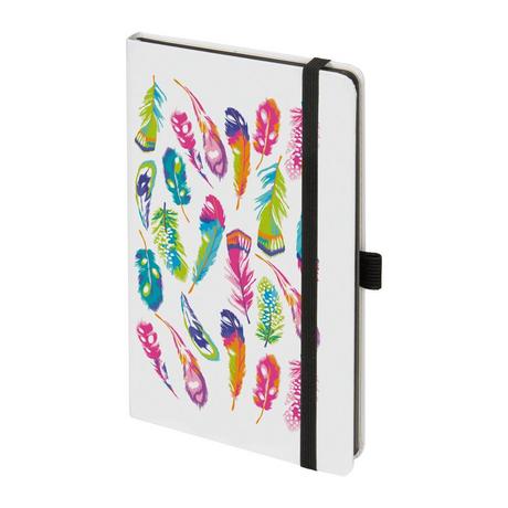 Biella Carnet de notes Kompagnon White Trend 2022, 12,5 x 19,5 cm, pointé  