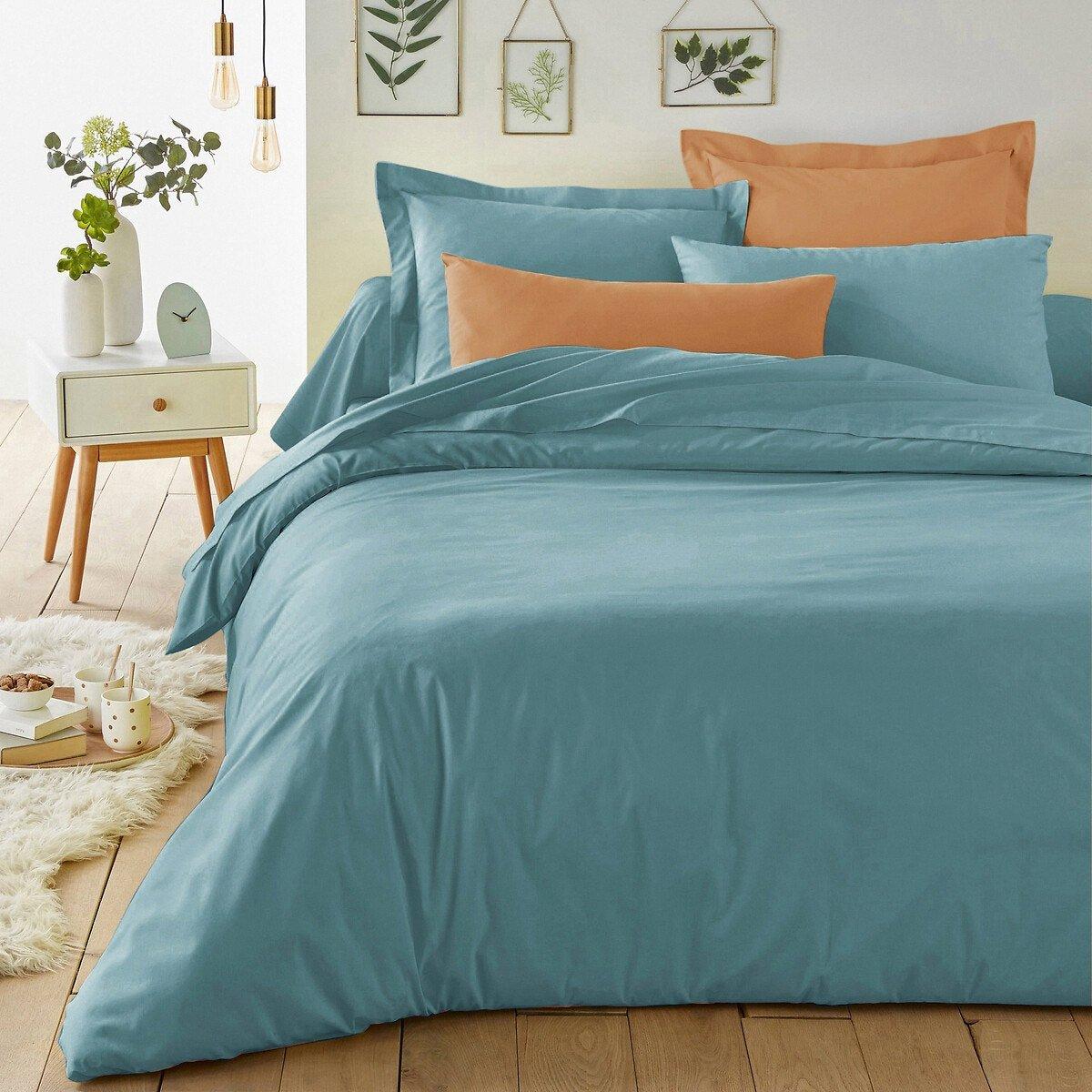 La Redoute Intérieurs Scenario Drap Housse Uni pour Matelas Hauts  