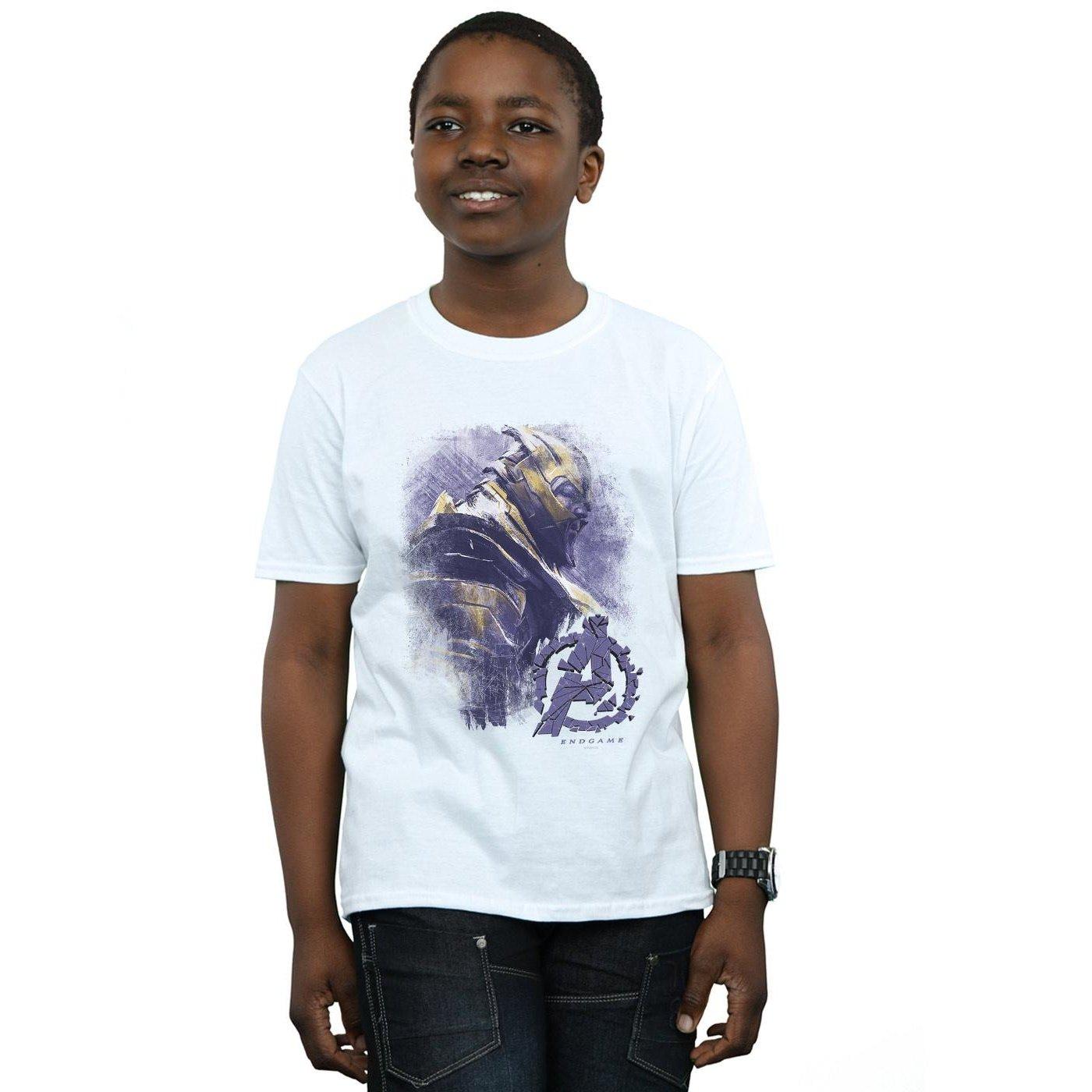 MARVEL  Avengers Endgame Thanos Brushed TShirt 