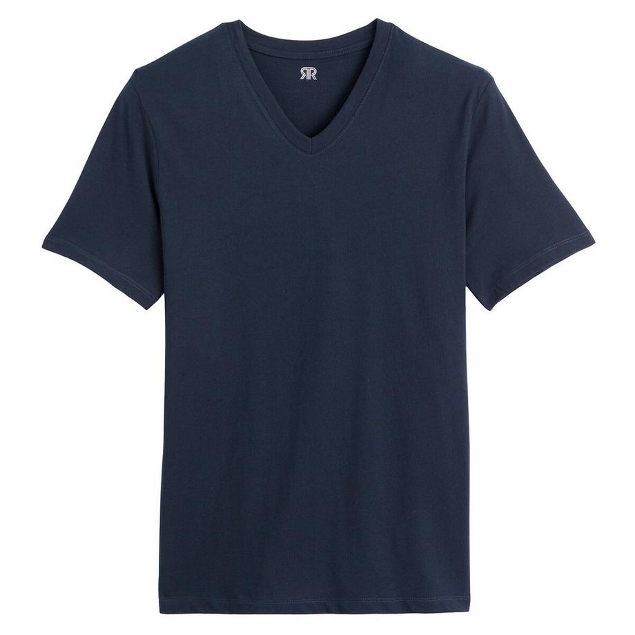 La Redoute Collections V-Ausschnitt Kurzarm T-Shirt  