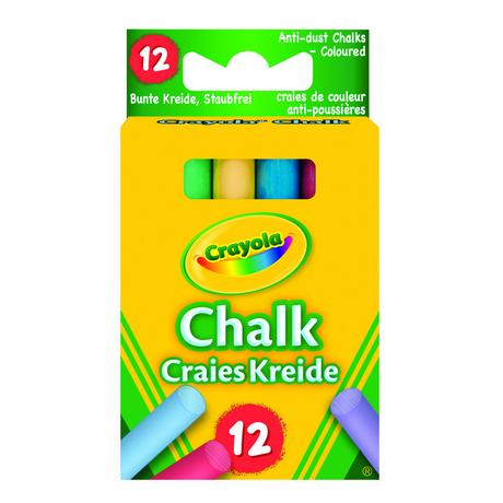 Crayola  Crayola 12 coloured chalk Multi 12 Stück(e) 