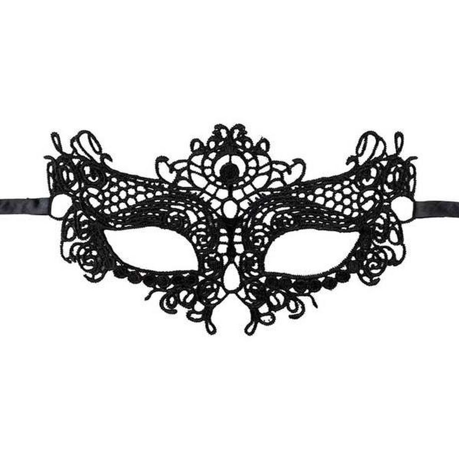 Glamouröse Maskerade-Maske in Spitze für Halloween - Nr. 8