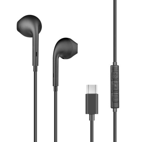 BigBen Connected  Auricolari cablati USB-C BigBen nero 