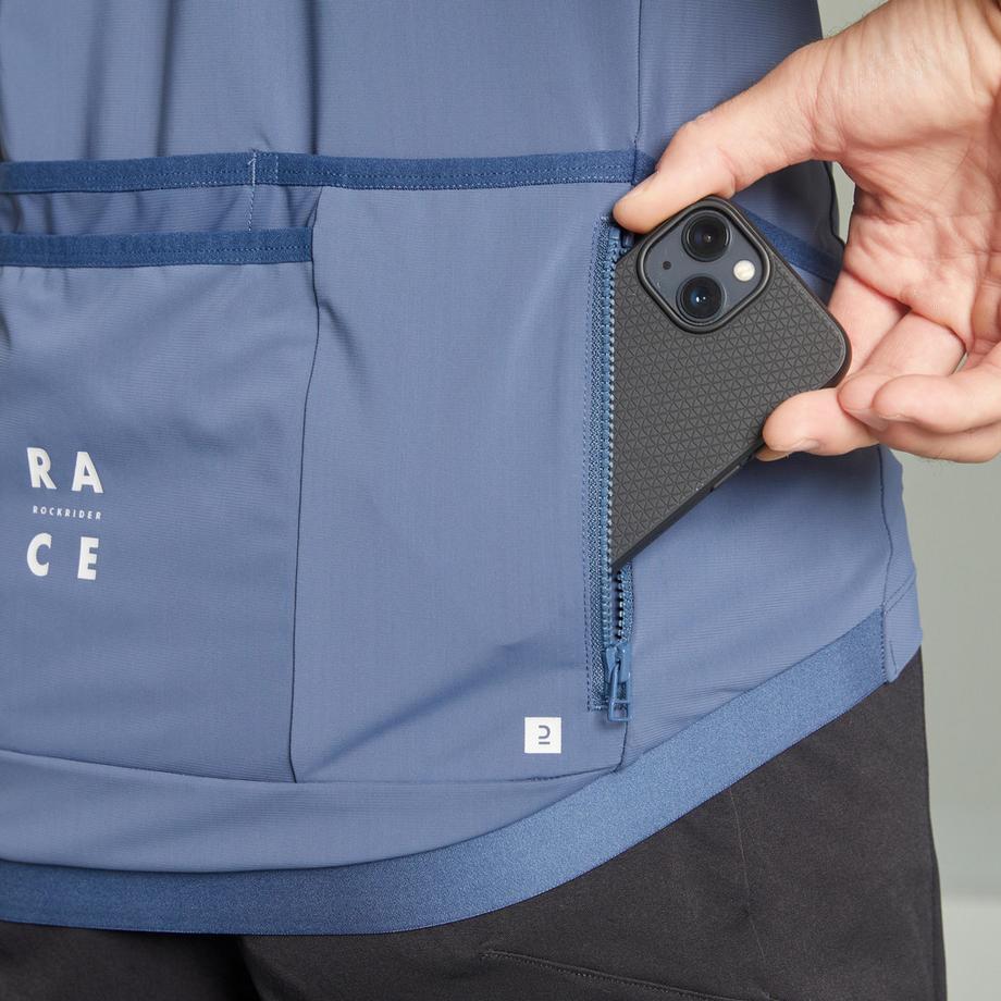 ROCKRIDER  Maglia maniche corte uomo - cross country poliestere 