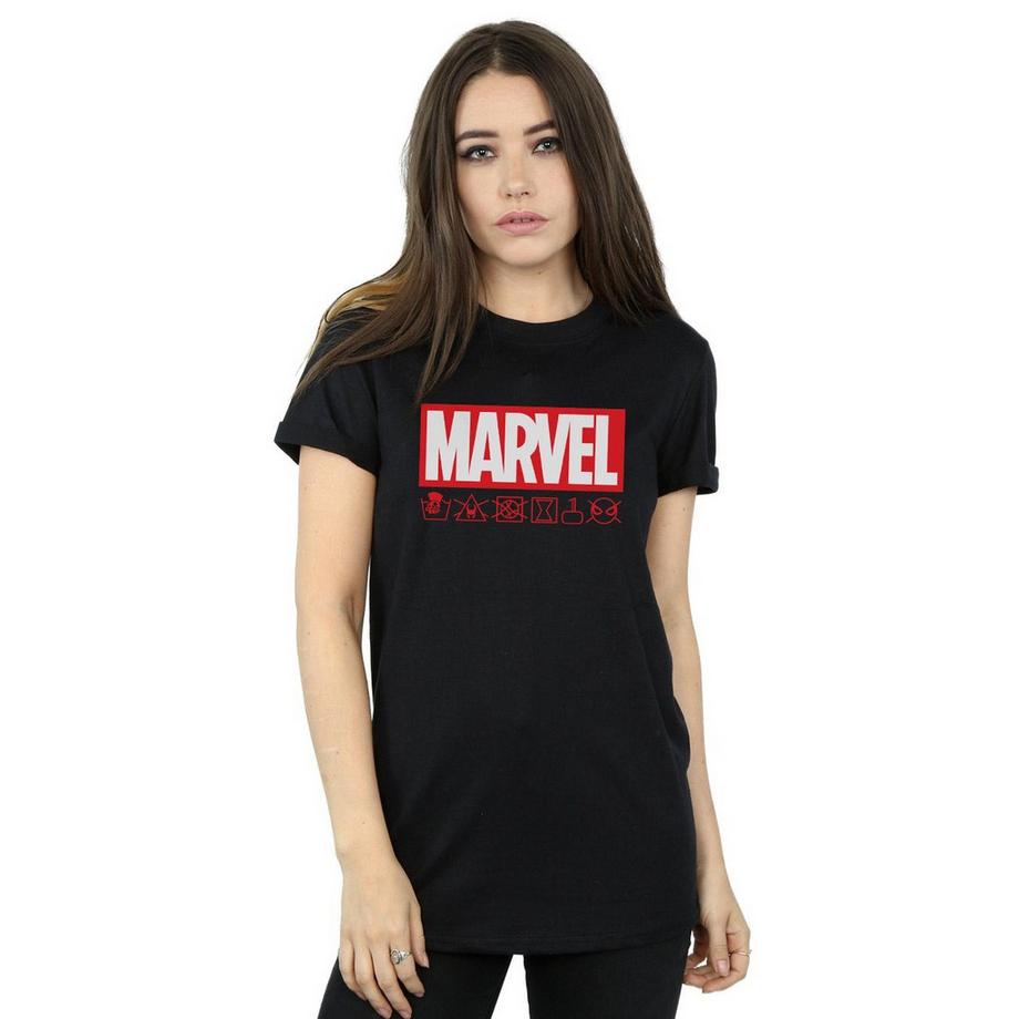 MARVEL T-shirt Wash Care  