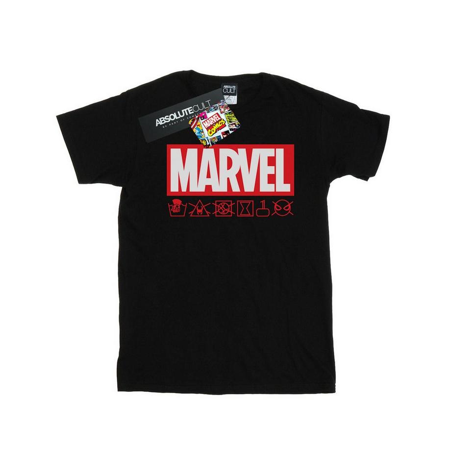 MARVEL T-shirt Wash Care  
